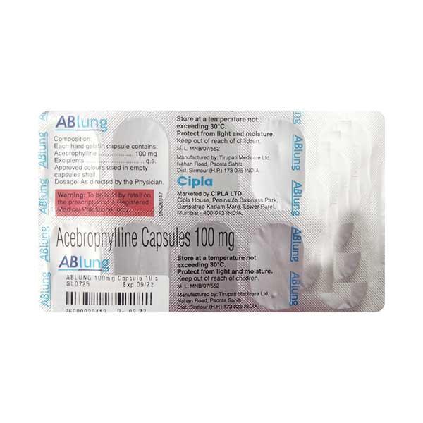 ABLUNG 100mg Capsule 10's