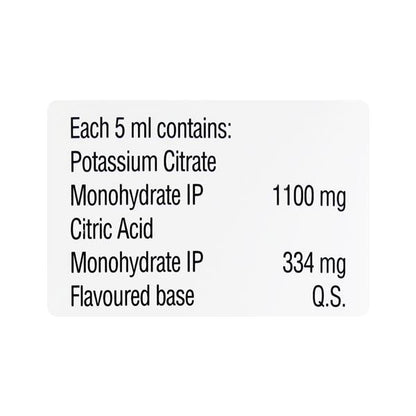 POTRATE SF FREE FROM SUGAR Oral Solution 200ml