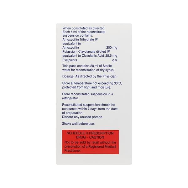 MOX CV BD 228.5mg Oral Suspension 30ml