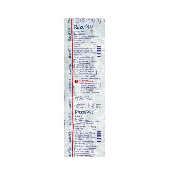 Razel 40mg Tablet 10'S