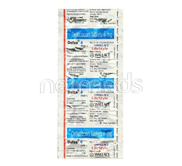 Defza 6mg Tablet 10'S