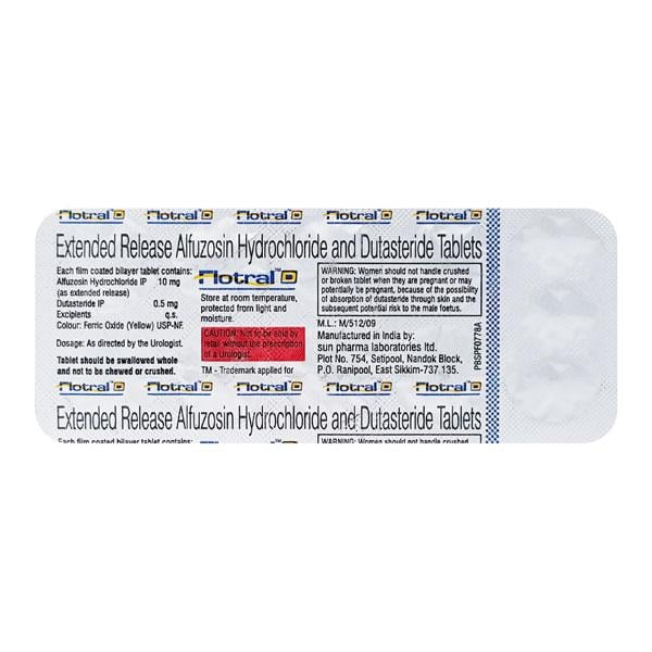 Flotral D Tablet 10'S