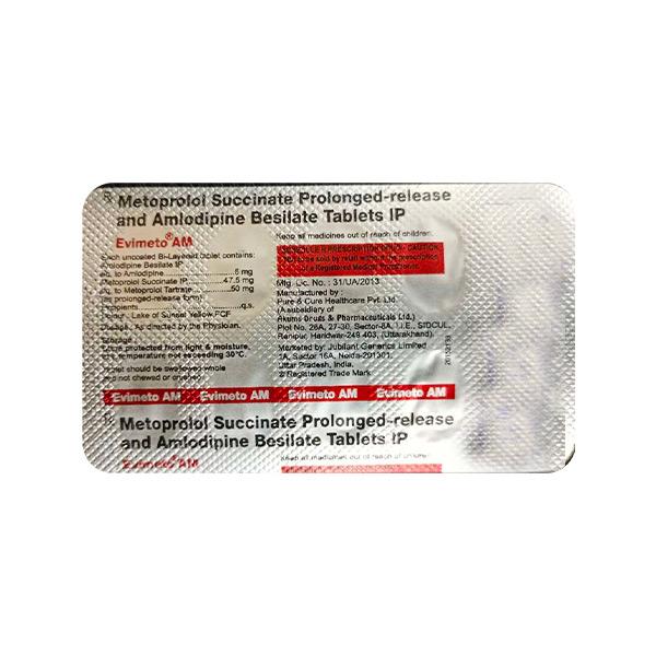 Evimeto AM 50/5mg Tablet 10'S