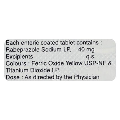 VELOZ 40 Tablet 10's