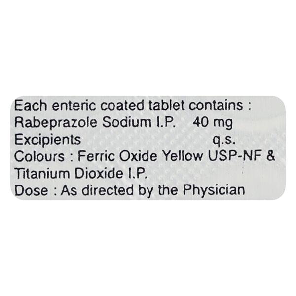 VELOZ 40 Tablet 10's