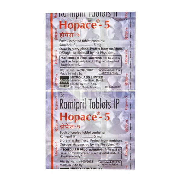 Hopace 5mg Tablet 15'S