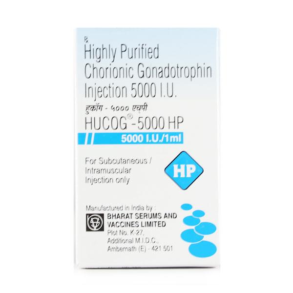 Hucog 5000IU HP Injection 1's