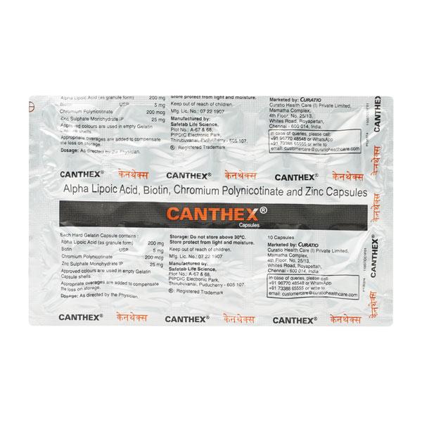 Canthex Capsule 10'S