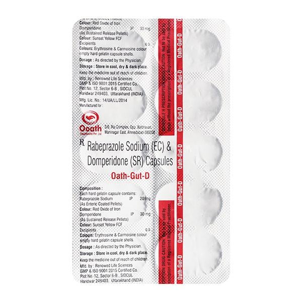 OATH GUT D Capsule 10's