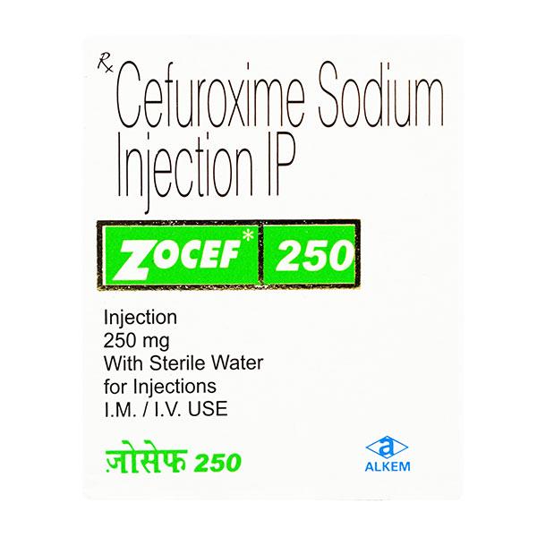 Zocef 250mg Injection 1'S