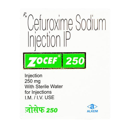 Zocef 250mg Injection 1'S