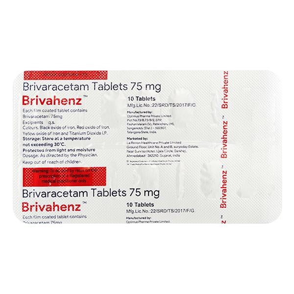 BRIVAHENZ 75 Tablet 10's