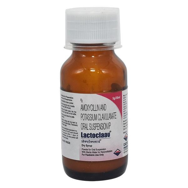 Lactoclaav 200/28.5mg Dry Syrup 30ml