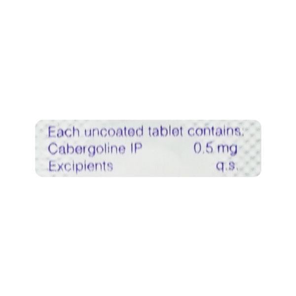 Cabgolin 0.5mg Tablet 4'S