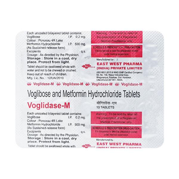Voglidase M Tablet 10'S