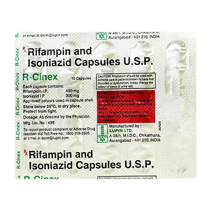 R CINEX 450MG CAPSULE 10'S