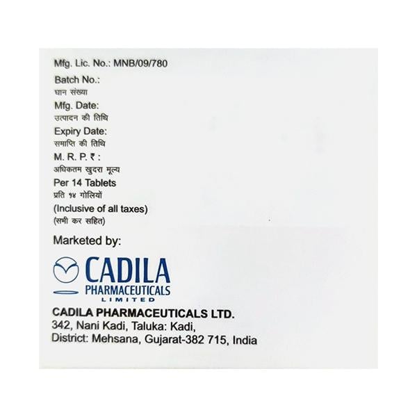 TIKACAD 90 Tablet 14's