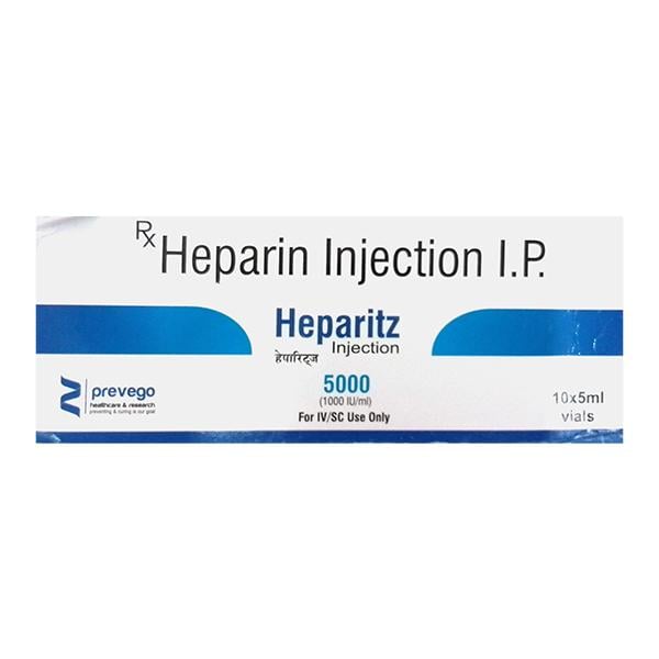 HEPARITZ 5000 Injection 5ml