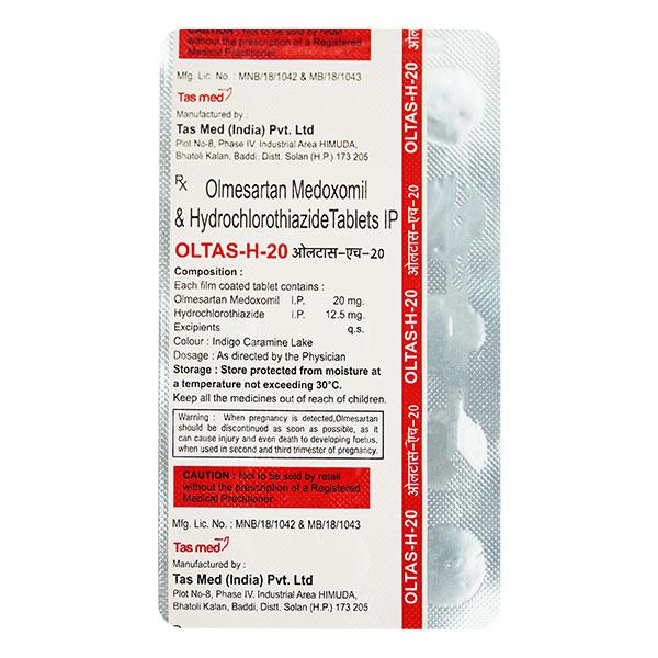OLTAS H 20mg Tablet 15's