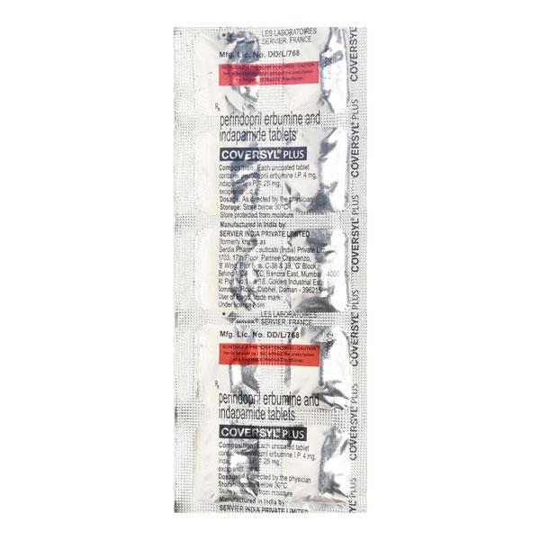 Coversyl Plus Tablet 10'S