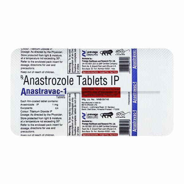 ANASTRAVAC Tablet 10's