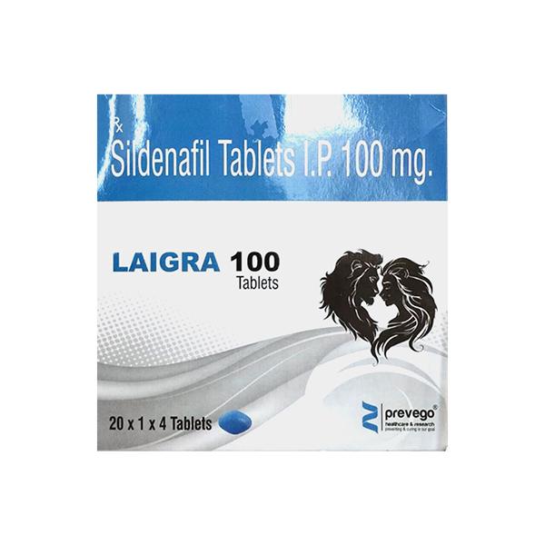 LAIGRA 100 Tablet 4's