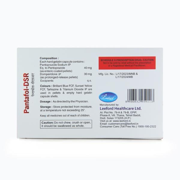 Pantafol DSR Capsule 10'S