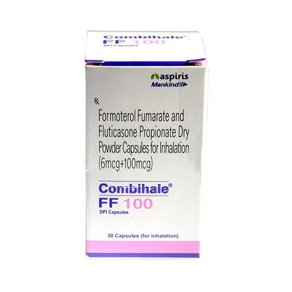 COMBIHALE FF 100 DPI Capsule 30's