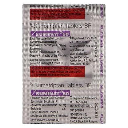 Suminat 50mg Tablet 1's