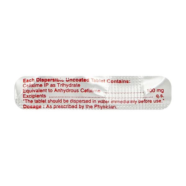 Extacef DT 100mg Tablet 10'S