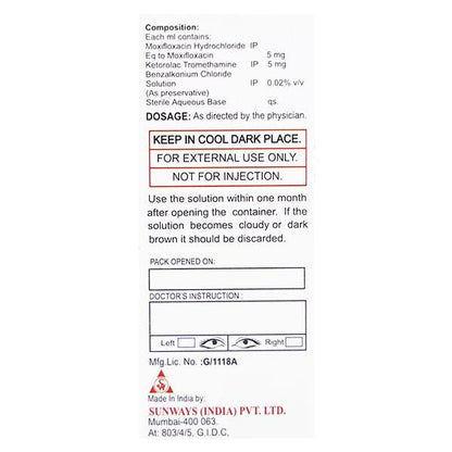 Occumox KT Eye Drops 5ml