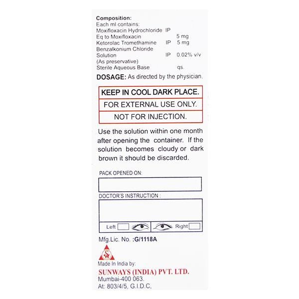 Occumox KT Eye Drops 5ml