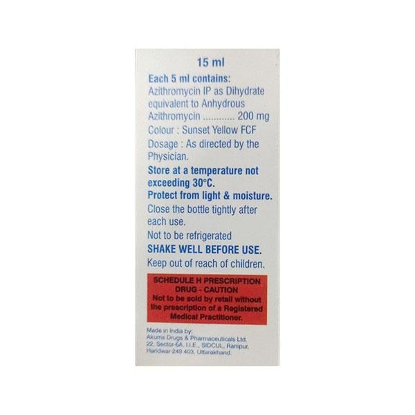 AZIBEST 200mg Suspension 15ml