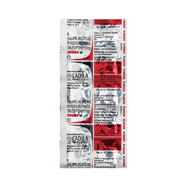 Envas H 5mg Tablet 10'S