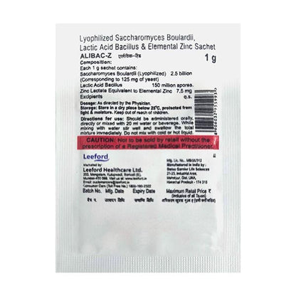 ALIBAC Orange Flavour Sachet 1gm