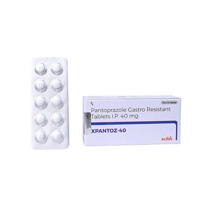 XPANTOZ 40 Tablet 10's