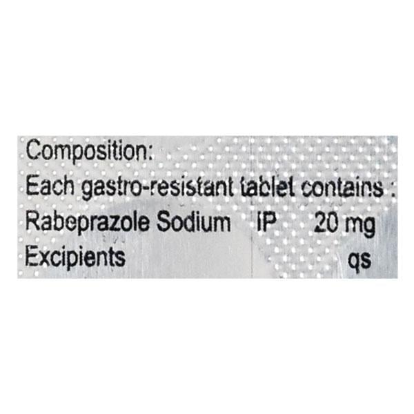Rabitrack 20Mg Tablet 10's