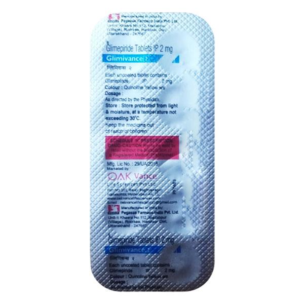 GLIMIVANCE 2 Tablet 10's