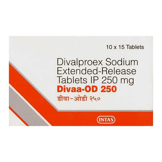 DIVAA OD 250 Tablet 15's