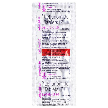 LEFUTOID 10mg Tablet 10's