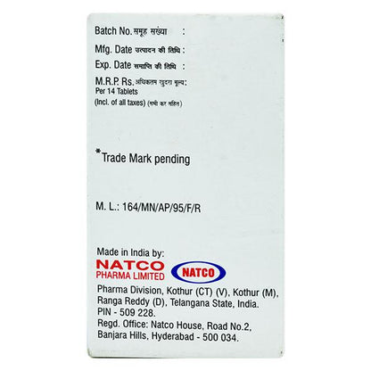 BARINAT 1mg Tablet 14's
