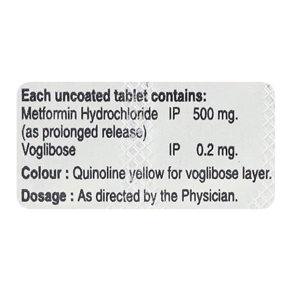 Vodis Mf 0.2Mg Tablet 10's