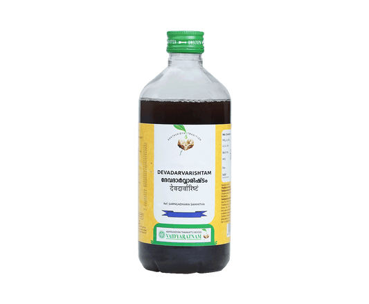 Devadarvarishtam 450 ml - Vaidyaratnam Ayurveda