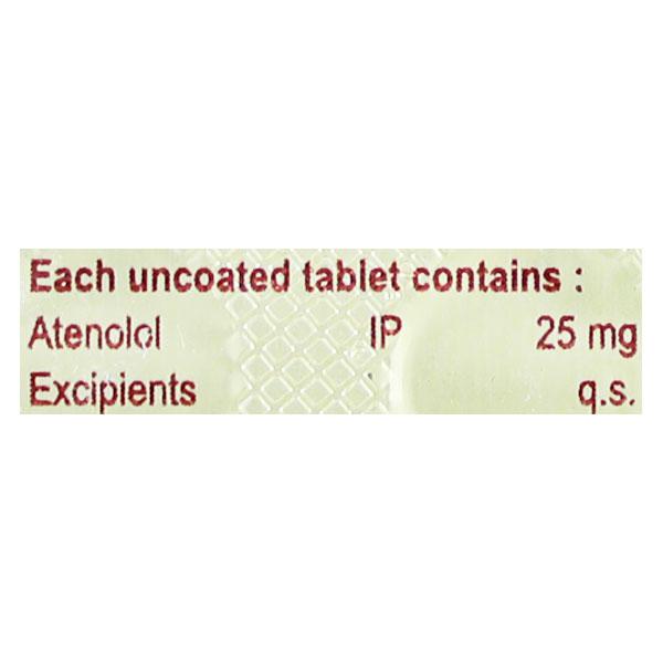Atenopress 25mg Tablet 14'S
