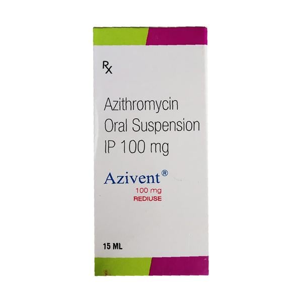 Azivent 100mg Suspension 15ml