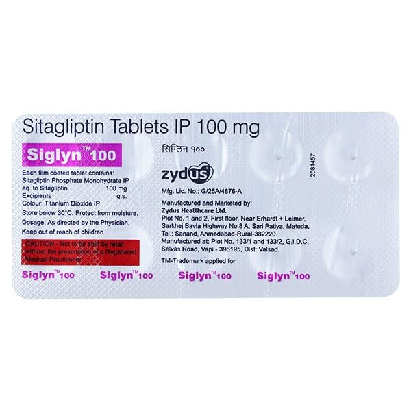 SIGLYN 100 Tablet 10's