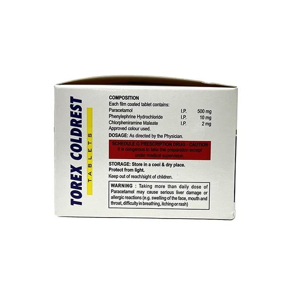 TOREX COLDREST Tablet 10's