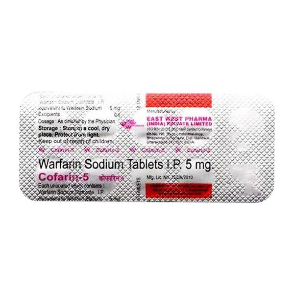 Cofarin 5mg Tablet 10'S