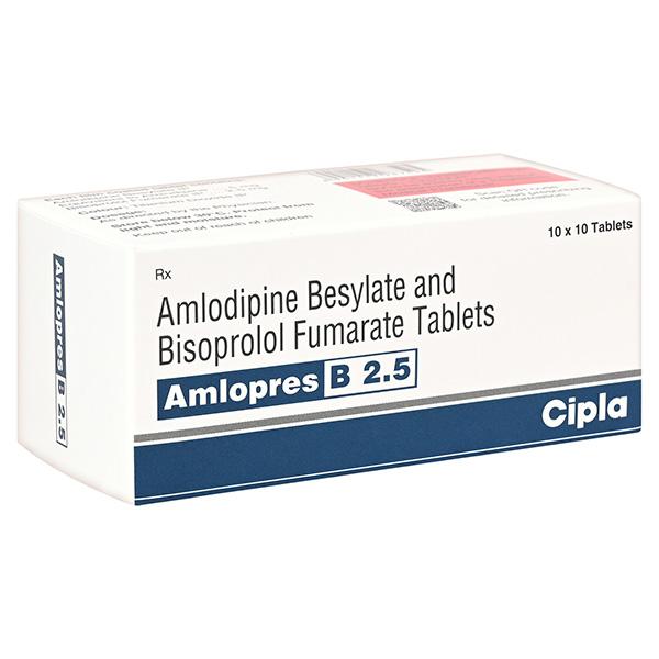 AMLOPRES B 2.5 Tablet 10's