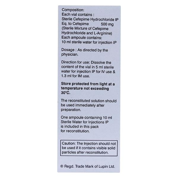 Novapime 500mg Injection 1's